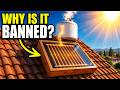 This 35 WOODEN ROOF BOX Makes 142 Hot Water From Sunlight No Panels NEEDED
