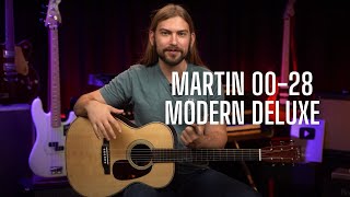 Video thumbnail for Martin 00-28 Modern Deluxe | Huge Sound in a Small Guitar by Alamo Music Center