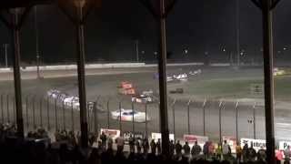 preview picture of video '4-11-14 Davenport IMCA Derry Bros'