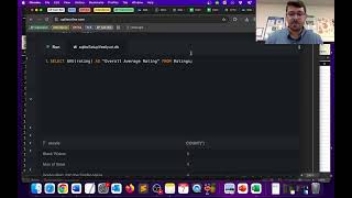 Download the video "SQL Project Example Part 3 - Example Questions"
