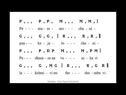 Noteswara - 1 | Shyamale Meenakshi