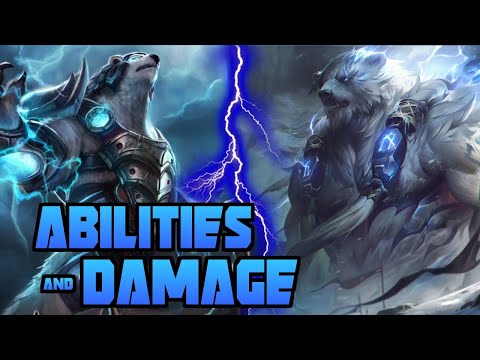 OLD VOLIBEAR VS NEW VOLIBEAR REWORK | ABILITIES AND DAMAGE COMPARISON