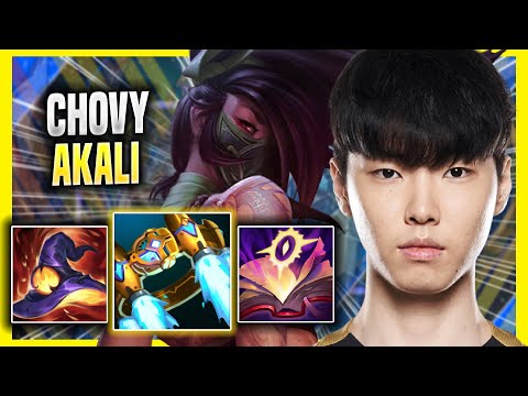 CHOVY IS SO CLEAN WITH AKALI! - GEN Chovy Plays Akali MID vs Ryze! | Season 2022