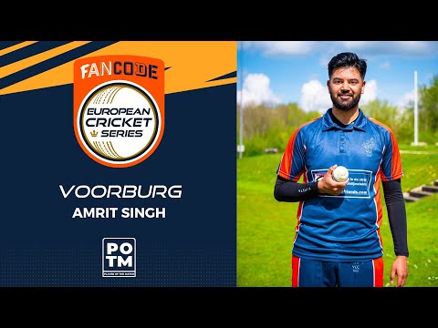 POTM: A.Singh - VCC vs SAL | Highlights | FanCode ECS Netherlands, Day 4 | ECS22.087