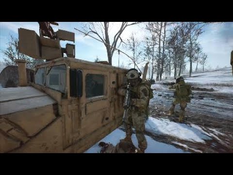 Winterized Warfare - Hardcore No Hud Battlefield 2042 Milsim Server (No Commentary)