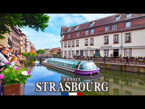 Strasbourg, France 4K | This Fairytale City in France Looks Like a Real Life Painting