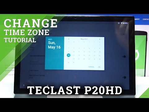 How to Change Date and Time on TECLAST P20HD – Date And Time Settings