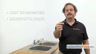 How To: Whirlpool/KitchenAid/Maytag Dishwasher Adjuster Clip WPW10250160