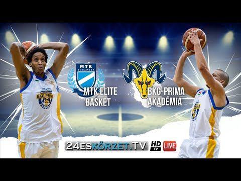 MTK-Elite Basket - BKG Príma Akadémia Férfi NB I. B Piros csoport kosárlabda mérkőzés