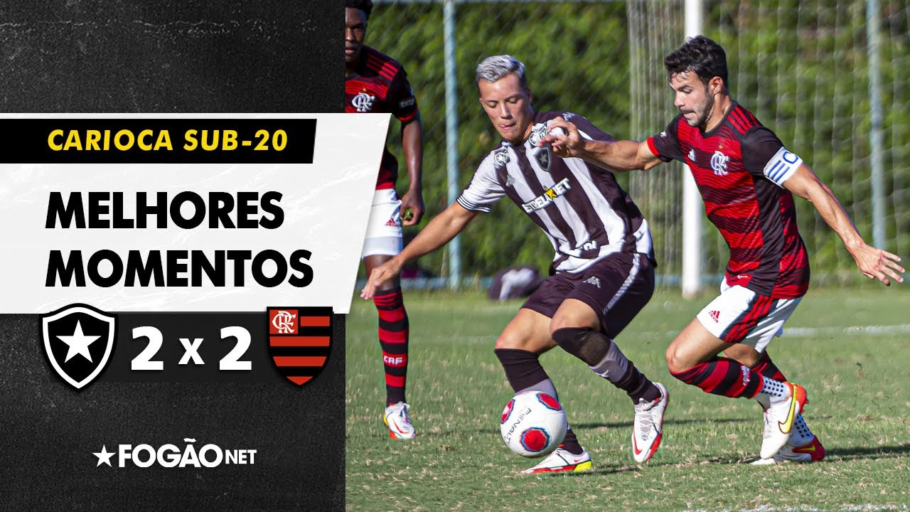 VÍDEO: Gols, melhores momentos e polêmicas de Botafogo 2×2 Flamengo pelo Campeonato Carioca Sub-20 VÍDEO: Gols, melhores momentos e polêmicas de Botafogo 2×2 Flamengo pelo Campeonato Carioca Sub-20