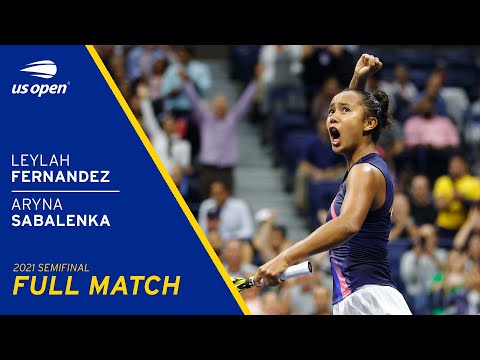 Leylah Fernandez vs Aryna Sabalenka Full Match | 2021 US Open Semifinal