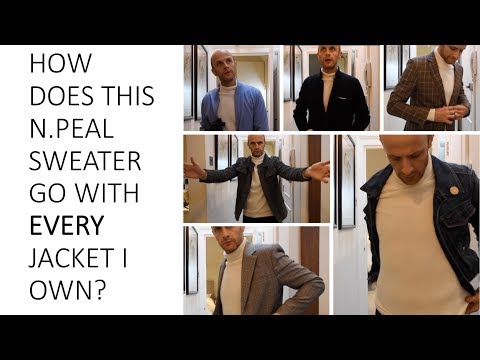 The N.Peal Sweater that goes with EVERY jacket I Own