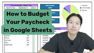How To Budget Your Paycheck in Google Sheets