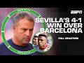 Sevilla Vs Barcelona FULL REACTION ️ Worst Performance Since Hansi Flick Took Over ESPN FC