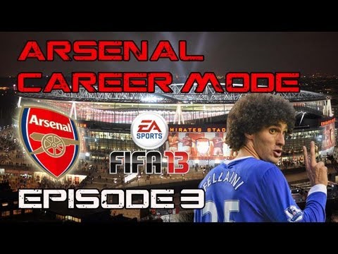 FIFA 13 Arsenal Career Mode - Episode 3 - Fellaini and First Cup Match!