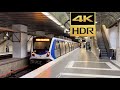 4K 60fps HDR Bucharest Metro CAF Train Olt At North Railway Station On M1 Line Shot On IPhone