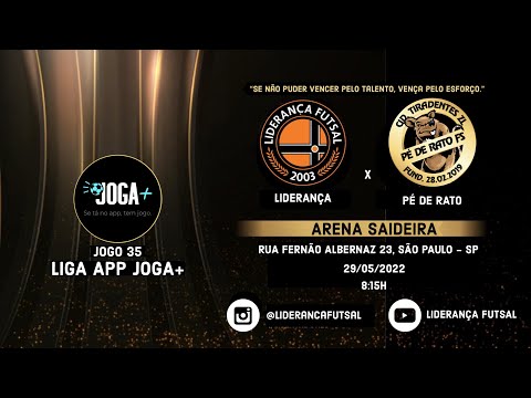 2Q/ LIGA APP JOGA+/ JOGO 35 /MELHORES MOMENTOS - LIDERANÇA FS 3x10 PÉ DE RATO FS