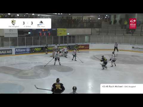 EHC Burgdorf vs EHC Thun Zusammenfassung