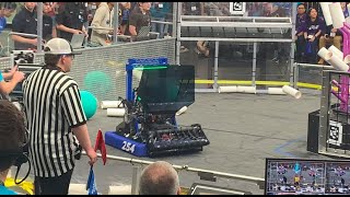 FRC 254 The Cheesy Poofs Clean Robot Video - FRC Worlds Milstein F3
