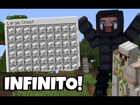 COME CREARE UNA FARM DI FERRO *INFINITA* IN MINECRAFT 1.17