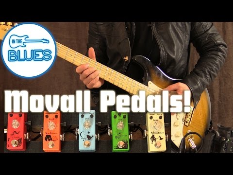 Stacking Movall Guitar Effects Pedals