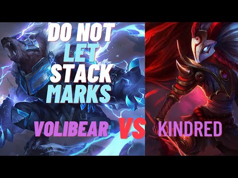 Volibear jungle gameplay vs kindred season 11 lol