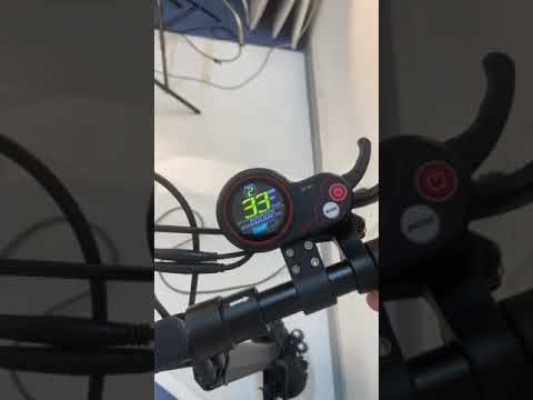 How to change the iX5 off road electric sooter speed to 45 km/h?