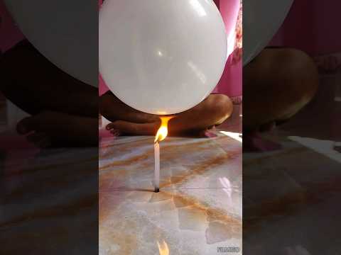 Balloon Fire Experiment// Balloon water and Fire Experiment// #shorts #viral #science #Fire