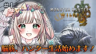 【 #モンハンワイルズ 】1ヶ月遅れのハンターデビュー！スラアクしか使ったことないし、他武器も試していくよ！【 #個人Vtuber /  #たろおんえあ】※ネタバレ注意