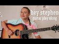 Taylor Swift Hey Stephen Guitar Play Along - Fearless (Taylor’s Version) // Nena Shelby