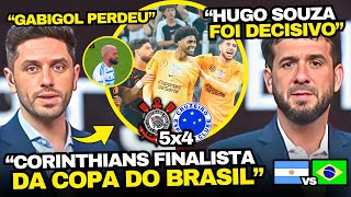 TV ARGENTINA SURPRESA COM CORINTHIANS FINALISTA DA COPA DO BRASIL