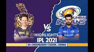 KKR vs MI 2021 Highlights | Vivo IPL 2021 Day 5 | Cricket 19 Gameplay