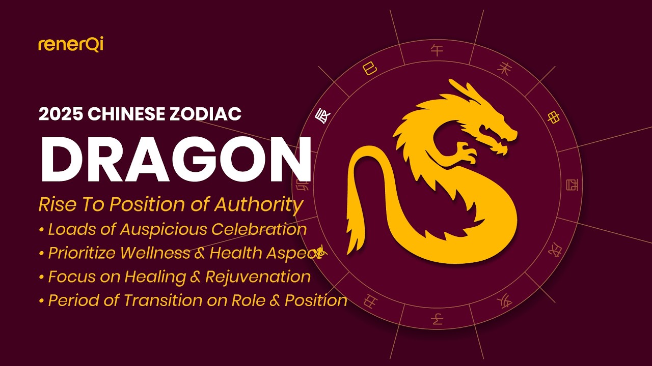 Chinese Zodiac 2025 Prediction for Dragon : Blessed with Authority and Romance