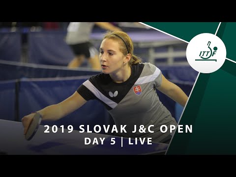 2019 ITTF Junior Circuit, Slovak Junior & Cadet Open, Table 2 - Day 5