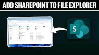 How To Add SharePoint To File Explorer 2024! (Full Tutorial)