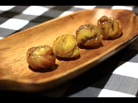 Castañas glaseadas o Marrons Glacés