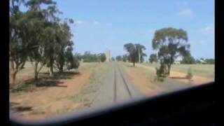 preview picture of video 'Cab ride an EMD A7 in Australia'