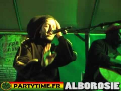 Live acoustik Alborosie at Reggae Sun Ska 2008