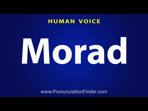 How To Pronounce Morad