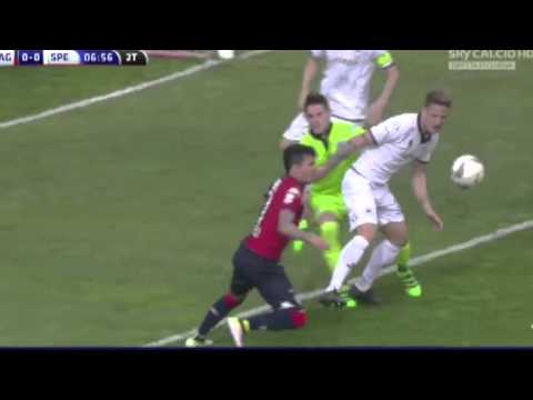 E' Leandro Chichizola l'Aquilotto Reale di Cagliari-Spezia