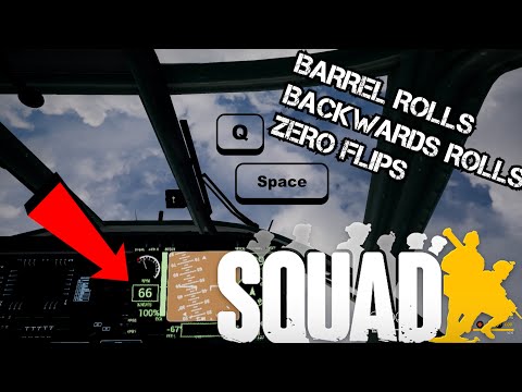 SQUAD BARREL ROLLS AND FLIPS TUTORIAL 2024 | HOW TO BE A CHAD PILOT