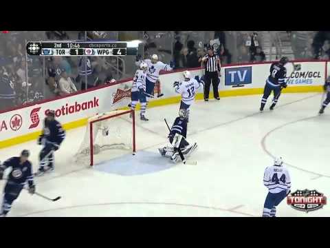 Toronto Maple Leafs at Winnipeg Jets   01\25\2014