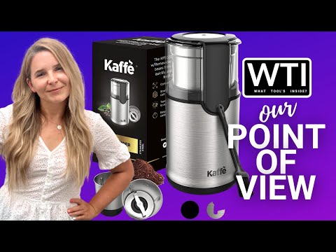 Kaffe Electric Blade Coffee Grinder - WTI product video review