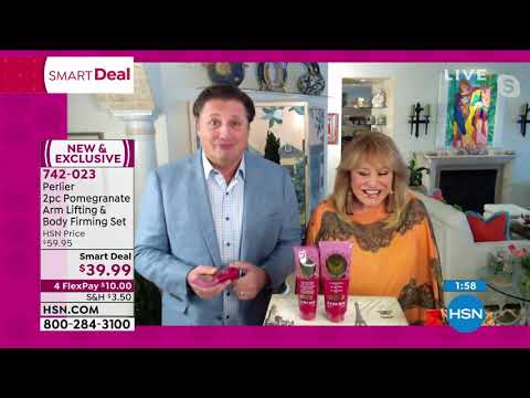 Perlier – 2-teiliges Armstraffungsset mit Granatapfel