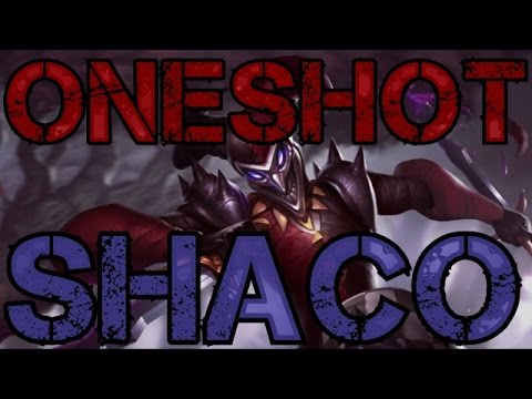 ► OneShot Shaco ! - Platinum Ranked - Full Game Commentary