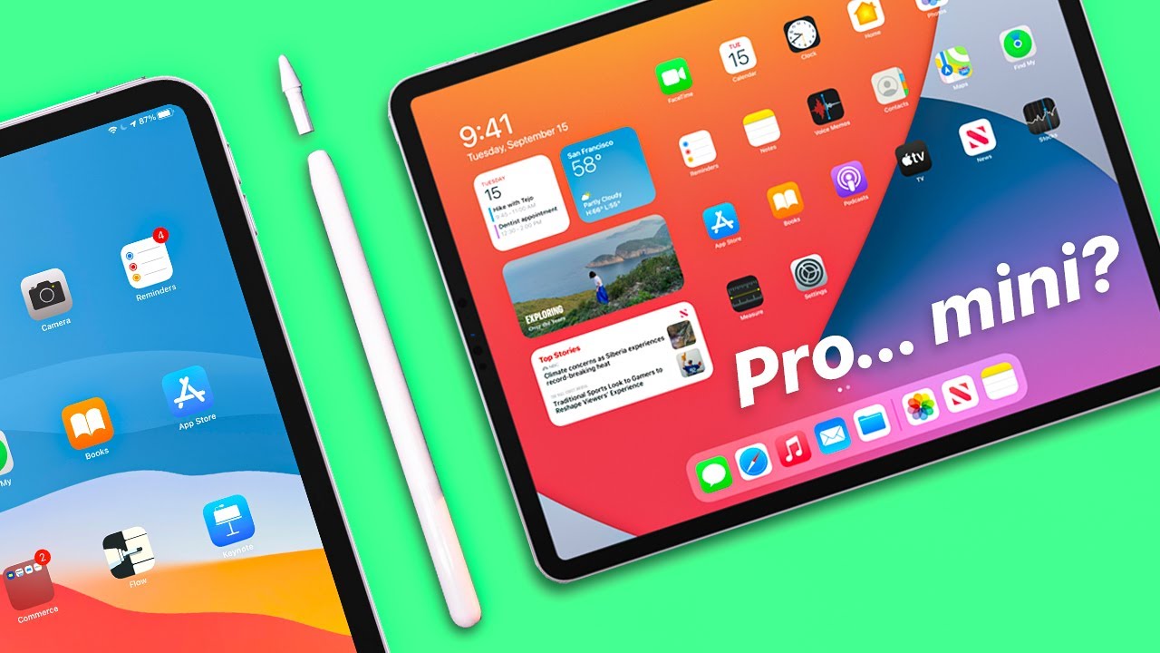 iPad Pro 2021 - NEW Apple Pencil + iPad Pro... mini?