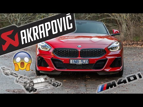 POV | 2020 BMW Z4 M40i | AKRAPOVIC EXHAUST SOUND 😈😈