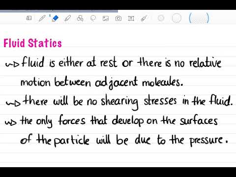 2.2. Fluid Statics, Pressure Variation in a Fluid at Rest, Manometry