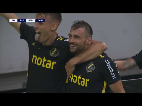 Höjdpunkter: AIK – Varbergs BoIS FC 2–1 | 2021-07-10