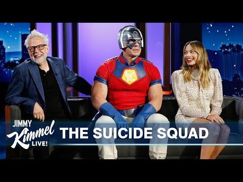 Margot Robbie, John Cena & James Gunn on The Suicide Squad, Margot & John's History & Crazy Stunts
